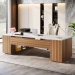 85.8+L-Shaped+Executive+Desk+with+File+Drawers-2098728687